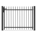 Metalltor ZÜRICH - 1flg - Hero image