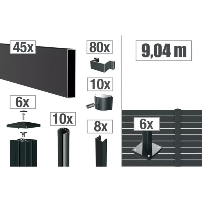 VIDUAL-line-100-Zaunpakete - Product image