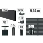 VIDUAL-line-100-Zaunpakete - Product image