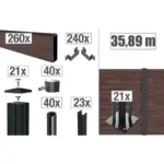 VIDUAL-pure-100-Zaunpakete - Product image