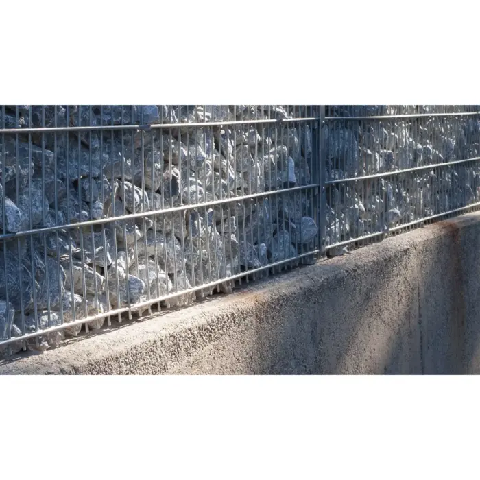 Gabionen-Fussplatte-ZINK - Product image