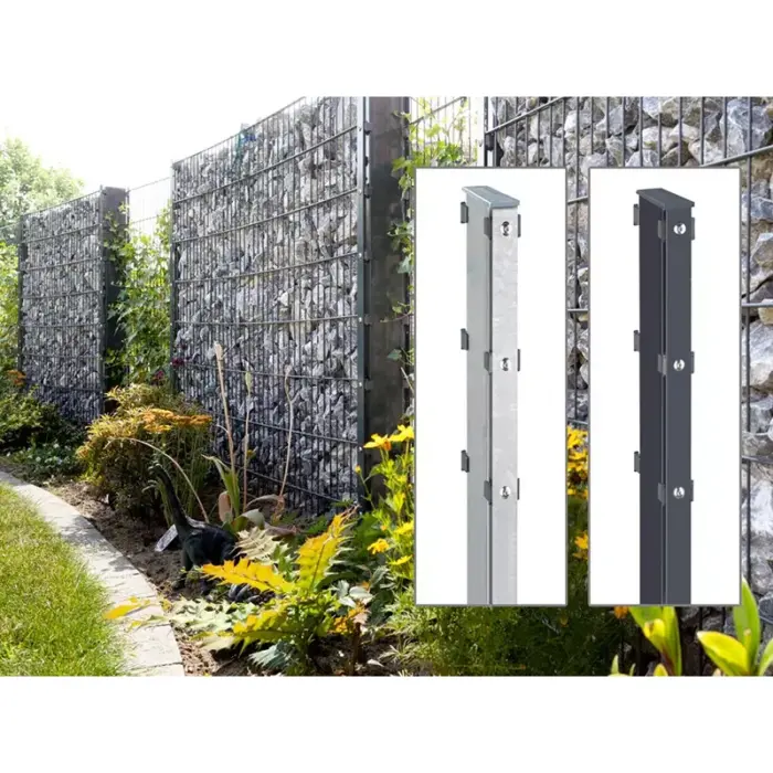 Gabionen-Fussplatte-ZINK - Product image