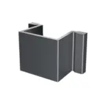 End-Distanzstuecke-Aluminium-fuer-Steckzaunsystem-VIDUAL - Product image