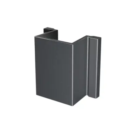 End-Distanzstuecke-Aluminium-fuer-Steckzaunsystem-VIDUAL - Product image