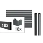 VIDUAL-line-100-Aluminium-Rechteckprofil-100x20-mm - Product image