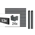 VIDUAL-line-100-Aluminium-Rechteckprofil-100x20-mm - Product image