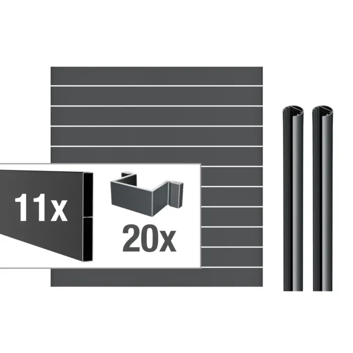 VIDUAL-line-150-Aluminium-Rechteckprofil-150x20-mm - Product image
