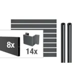VIDUAL-line-150-Aluminium-Rechteckprofil-150x20-mm - Product image