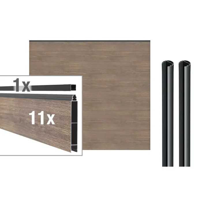 VIDUAL-snap-140-Aluminiumfuellung-Klick-Profil-140-x-20-mm - Product image