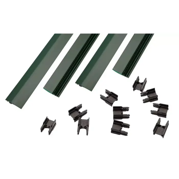 MAZU fix-Sichtschutz-Klemmleisten-Set 8/6/8 - Variant ZBDMAZU8S6005