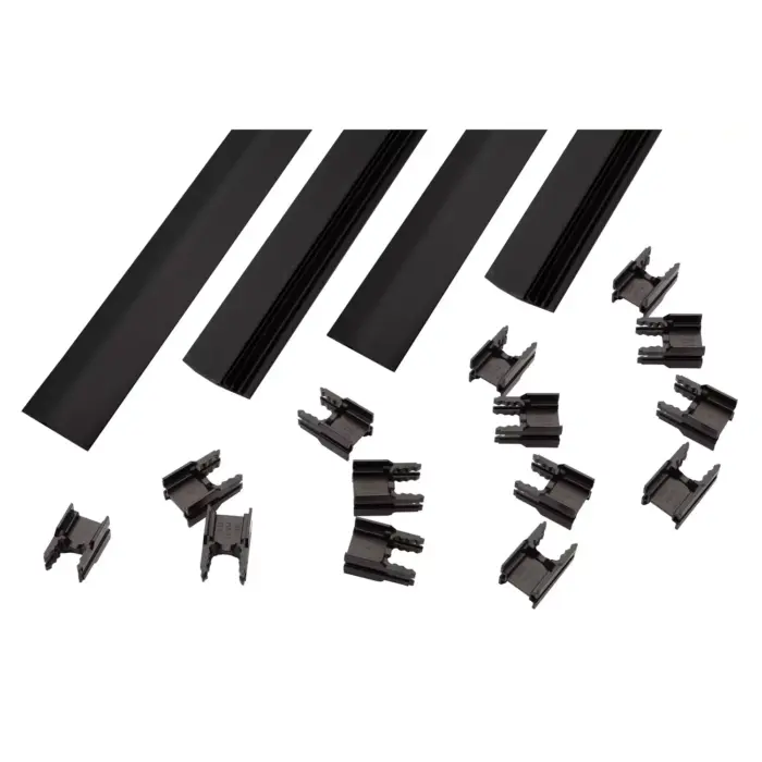 MAZU fix-Sichtschutz-Klemmleisten-Set 8/6/8 - Variant ZBDMAZU8S9005