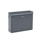 Zaunbriefkasten-KORSIKA-RAL-7016-Anthrazitgrau-Matt - Product image