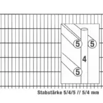 zaunelement-BLACKY - Product image
