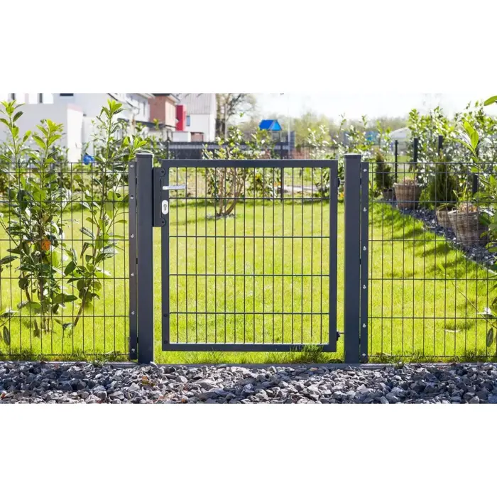 VARIO compact Doppelstabzaun-Tor für deinen Garten – Bild 2